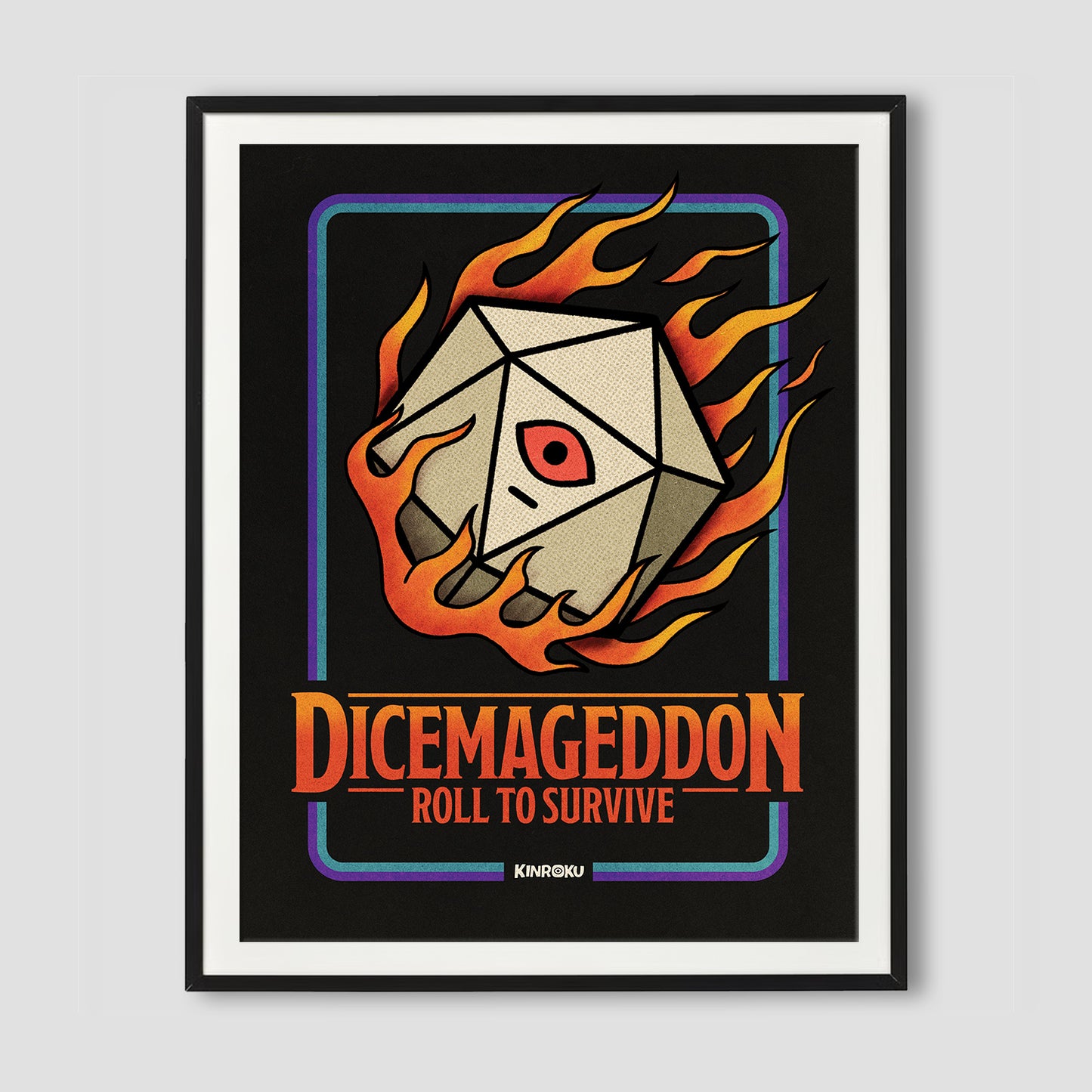 Dicemageddon Art Print