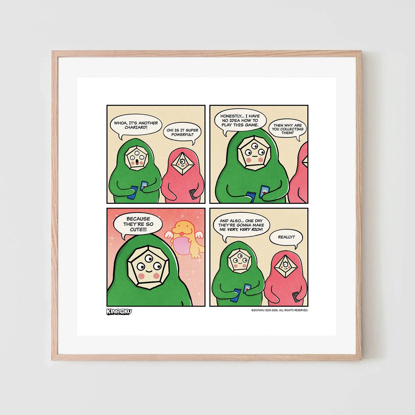 TCG Collector Comic Art Print