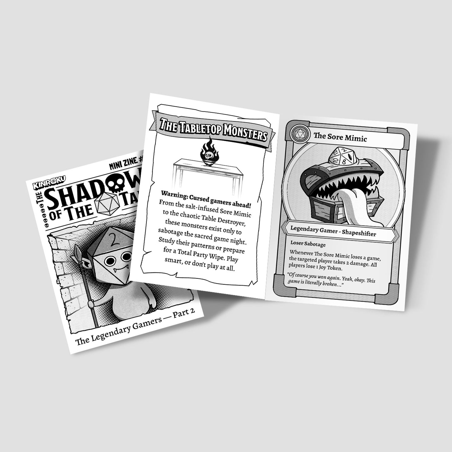 Kinroku Mini Zine #03 - The Shadows of the Table