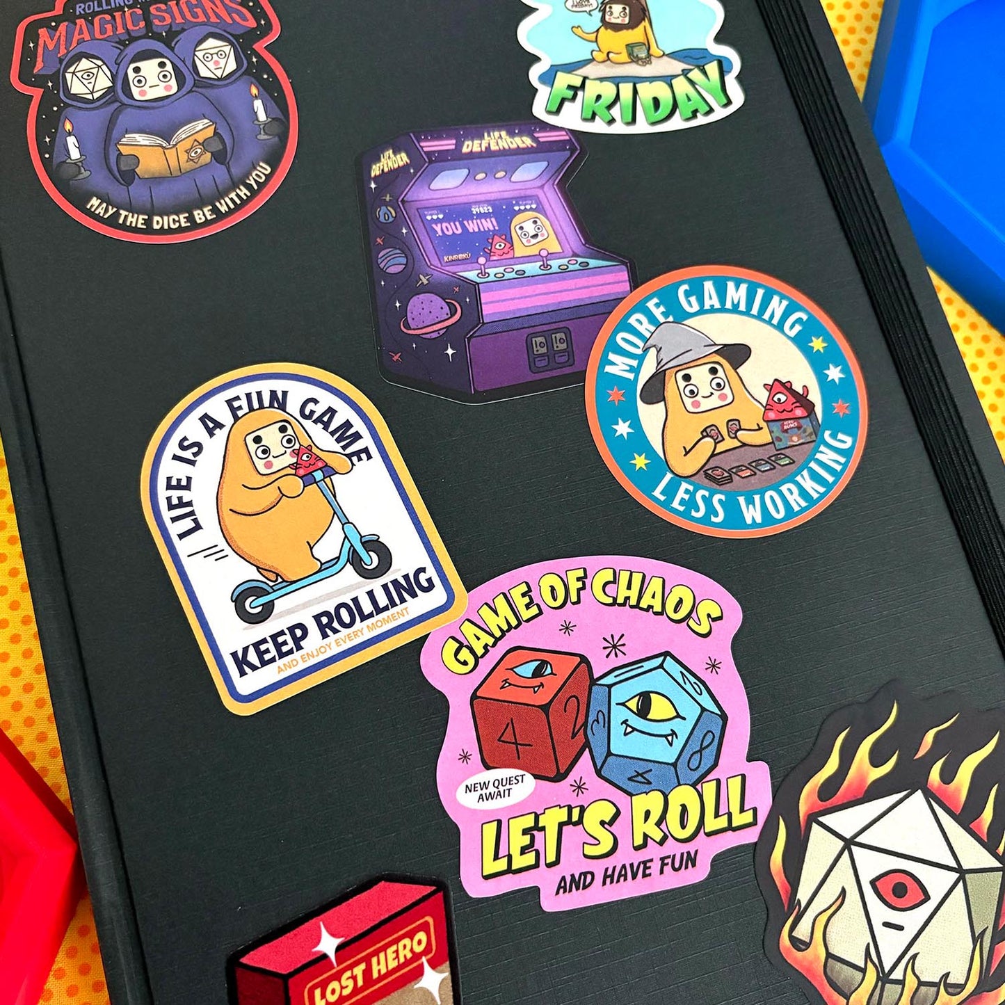 Kinroku Vinyl Sticker Pack