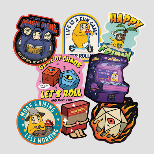 Kinroku Vinyl Sticker Pack